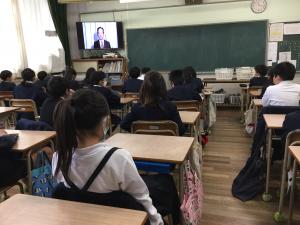 2学期終業式の様子１