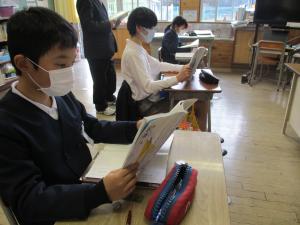 高学年の授業の様子