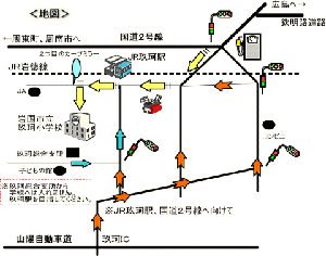 地図の画像