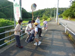 登校の様子