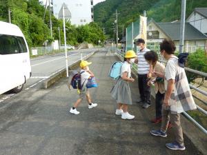 登校の様子