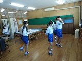 ダンス練習の写真