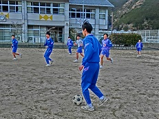 男子サッカーの写真