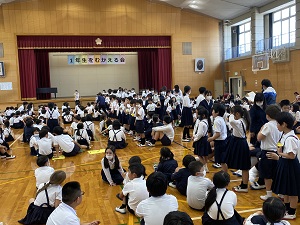 1年生を迎える会