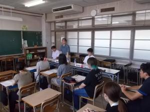 第1回学校保健安全委員会での学校医の先生の説明