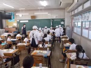 2学期の給食が始まりました