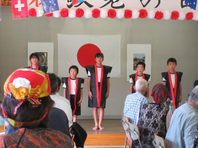 ひよじ地区の敬老会