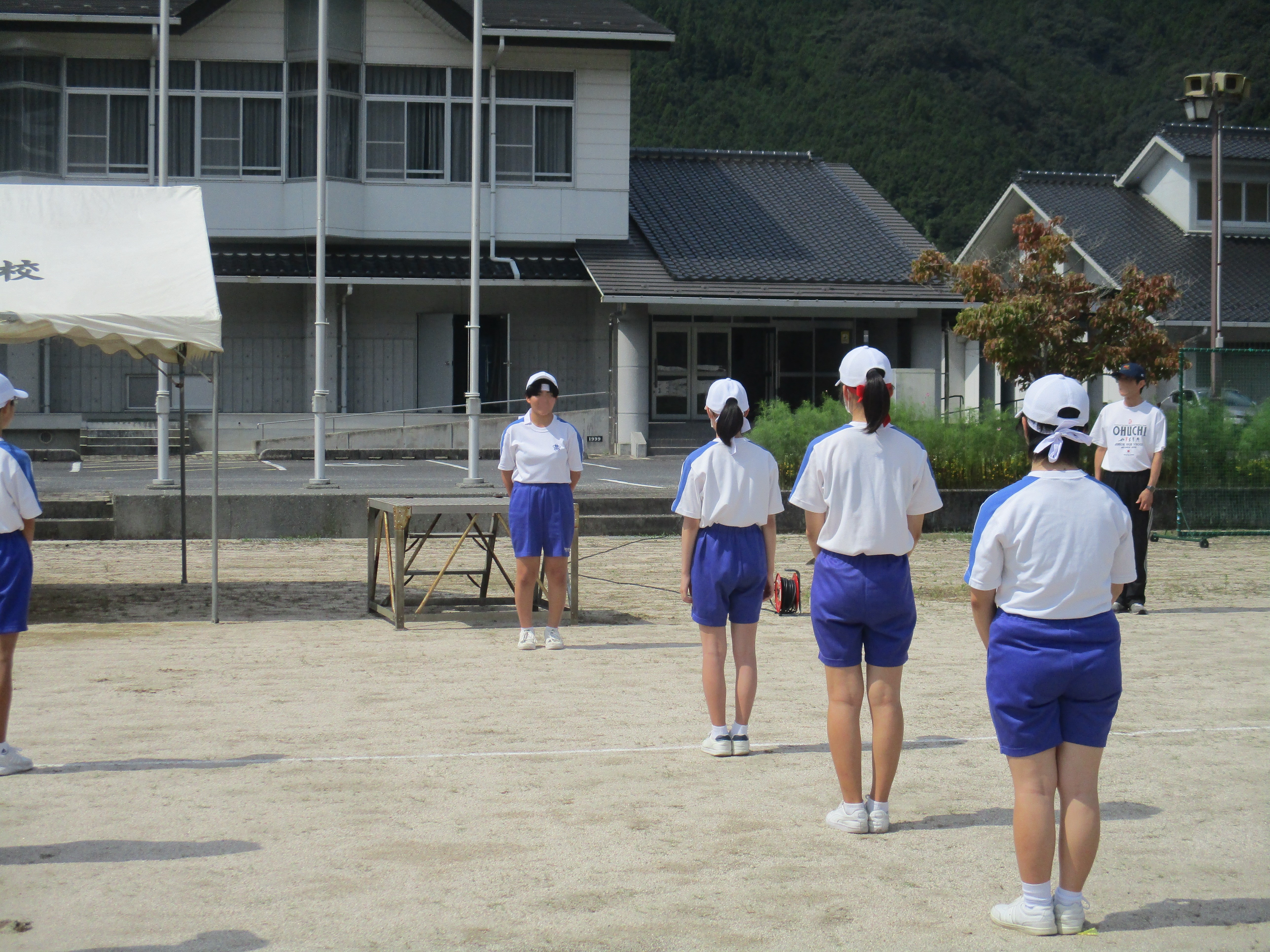 結団式白隊隊長あいさつ