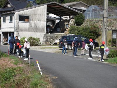 地域清掃の様子