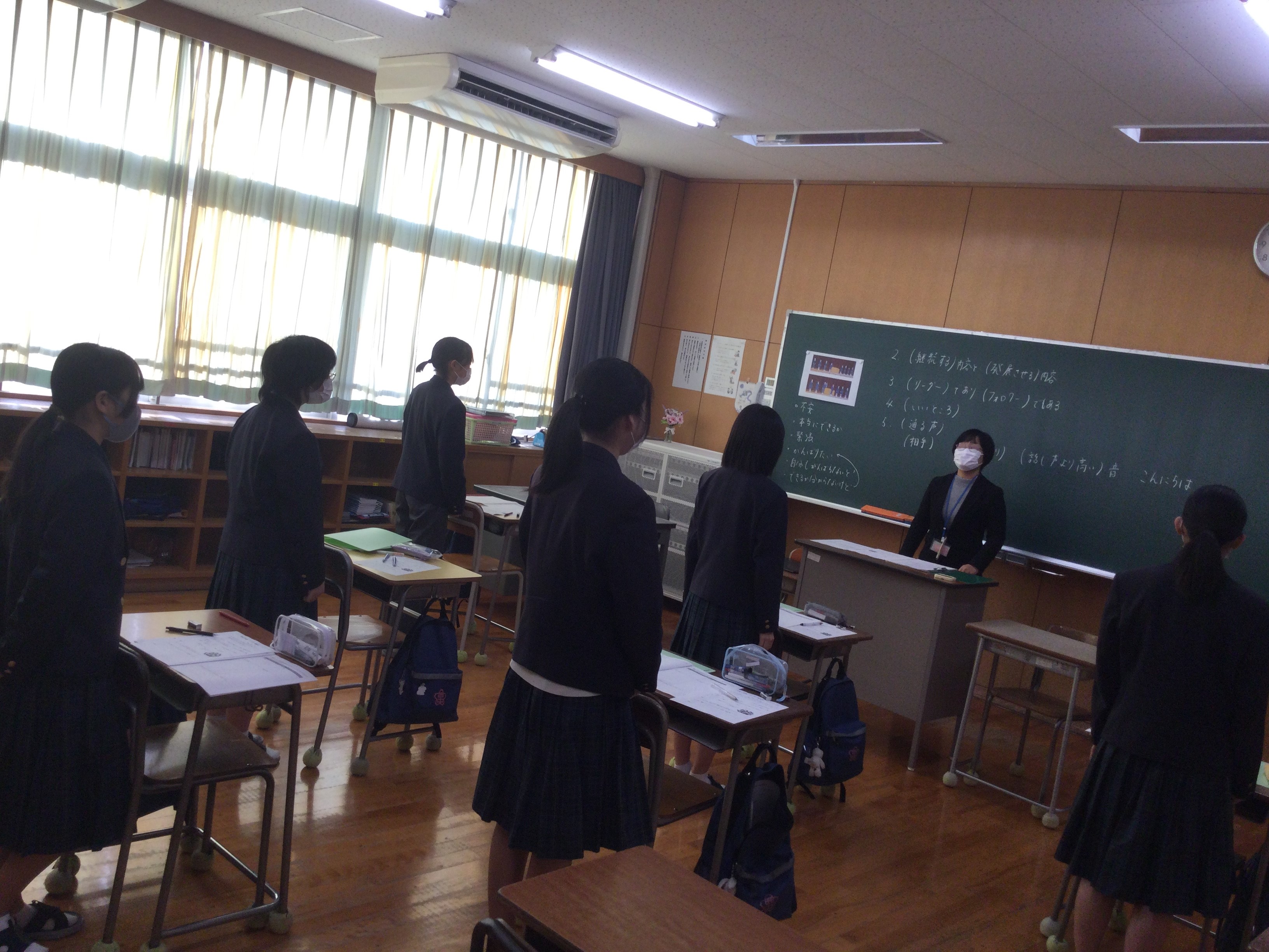 教頭先生の講話