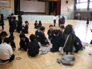 1年生の昔遊び体験