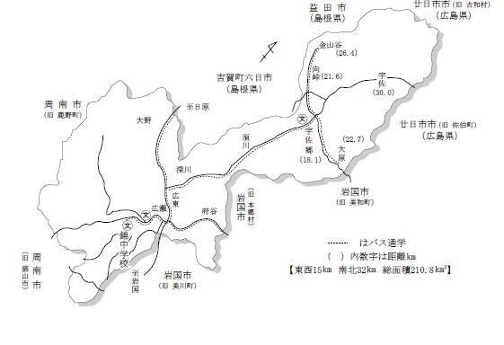 学校の所在地・周辺地図の画像