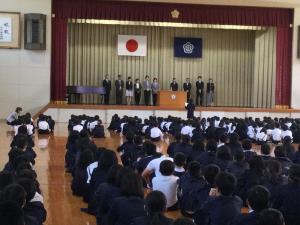 転任される先生方とのお別れの会