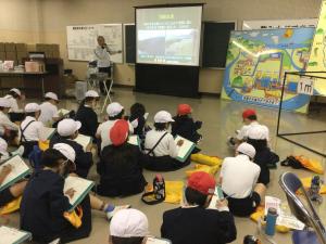 4年生の浄水場見学
