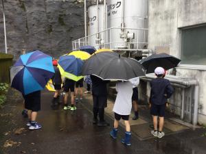 4年生の浄水場見学