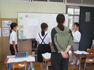 5年生の授業