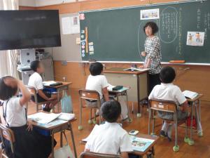 中学年の授業の様子