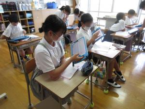 高学年の授業の様子