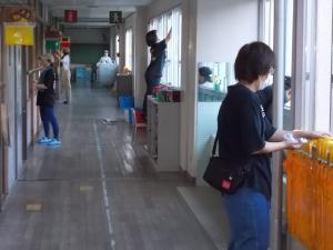 夏休み環境整備作業