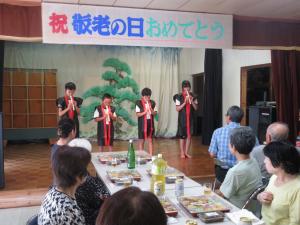 リコーダー奏の様子