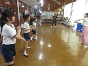練習の様子