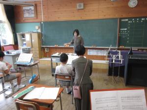 音楽の様子