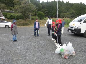 地域の方にご挨拶