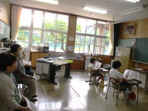 4年生の授業の様子
