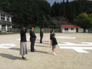 撮影の様子