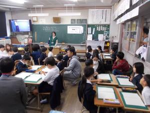 １１月の授業参観