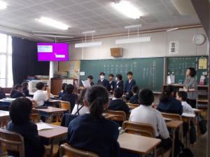 １１月の授業参観