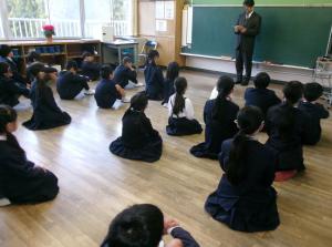 3学期　始業式