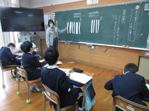 4年生国語の授業
