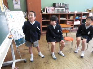 司会の4年生