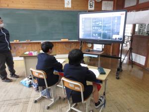 ビデオ会議の様子