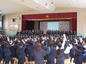 6年生を送る会