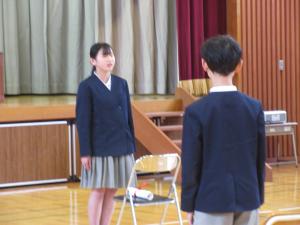 卒業生の様子