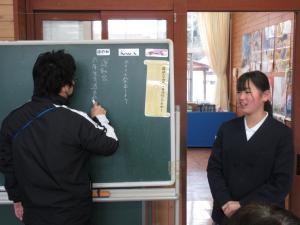 司会の6年生