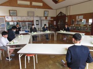 給食の様子