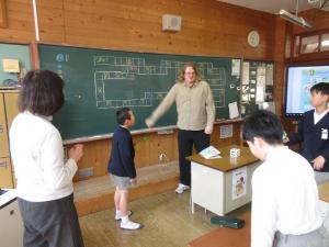 外国語の様子