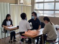 歯科検診の様子
