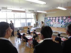 1年学級で