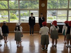 周東中学生職場体験