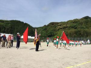 運動会入場