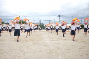 3年表現「花笠音頭」