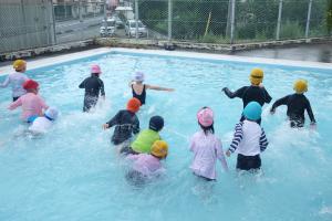 水泳の様子（1年生）