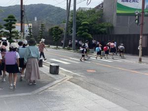 横断指導