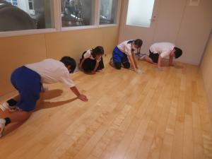 縦割り班掃除