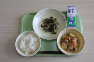今日の給食