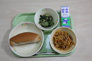 今日の給食